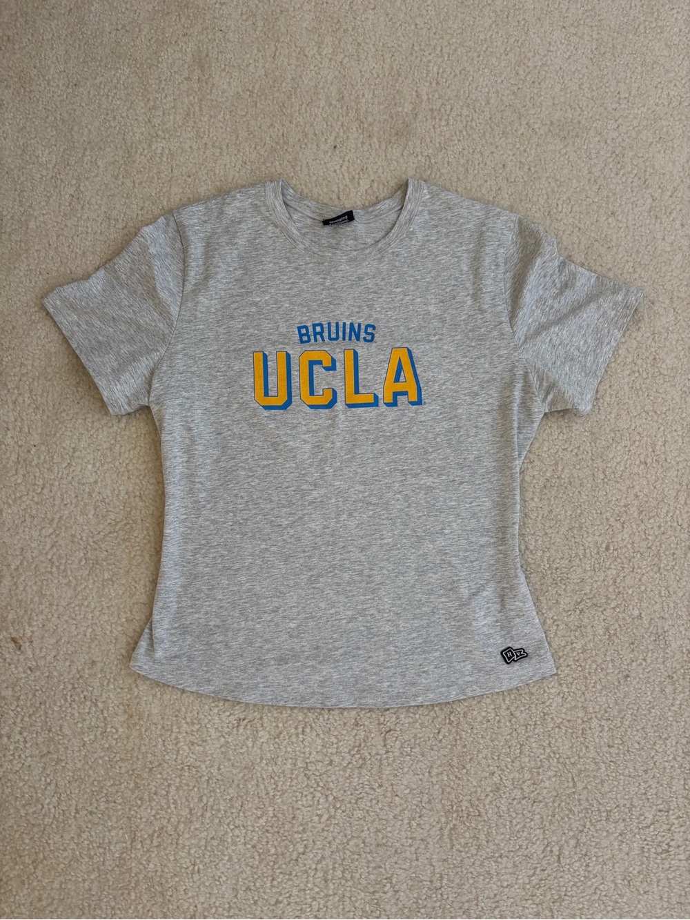 UCLA Bruins hype & vice Gray Fitted Tee
